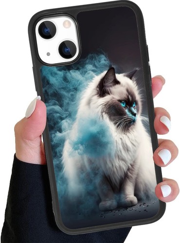 For Samsung S20 S21 S22 S23 Plus Ultra natural Birman Cat Dustproof Cover - Picture 7 of 25