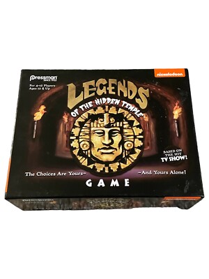 Legends of the Hidden Temple Game Nickelodeon Pressman From TV Show. Open New
