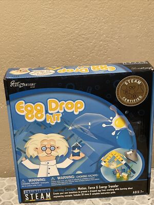 New - Great Explorations STEAM Learning System - Engineering: Egg Drop Kit