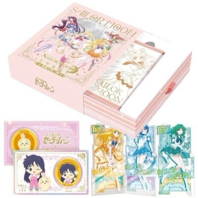sailor moon booster box Sailor Moon Anime Trading Card Game Collection Card Booster Box Premium  Sealed