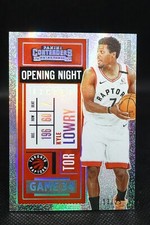 2020-21 NBA Contenders Kyle Lowry #55 Opening Night Ticket FOTL 13/25 RAPTORS