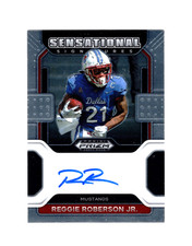 2022 Panini Prizm Draft Sensational Signatures Reggie Roberson JR #SS-RRJ Rookie