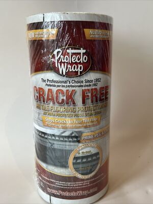 Protecto Wrap Crack Free Tile Floor Kit Anti-fracture & Suppression 12'' x 25'