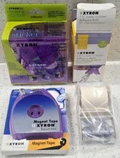 Xyron 150 Sticker Maker, 20' Repositionable 1.5" Adhesive Tape, 25' Magnet Tape