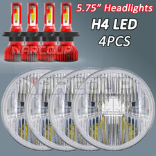 4x For Chevy Caprice 1966-1976 5.75inch Round Led Headlights Hilo Beam 4x For Chevy Caprice 1966-1976 5.75inch Round Led Headlights Hilo Beam