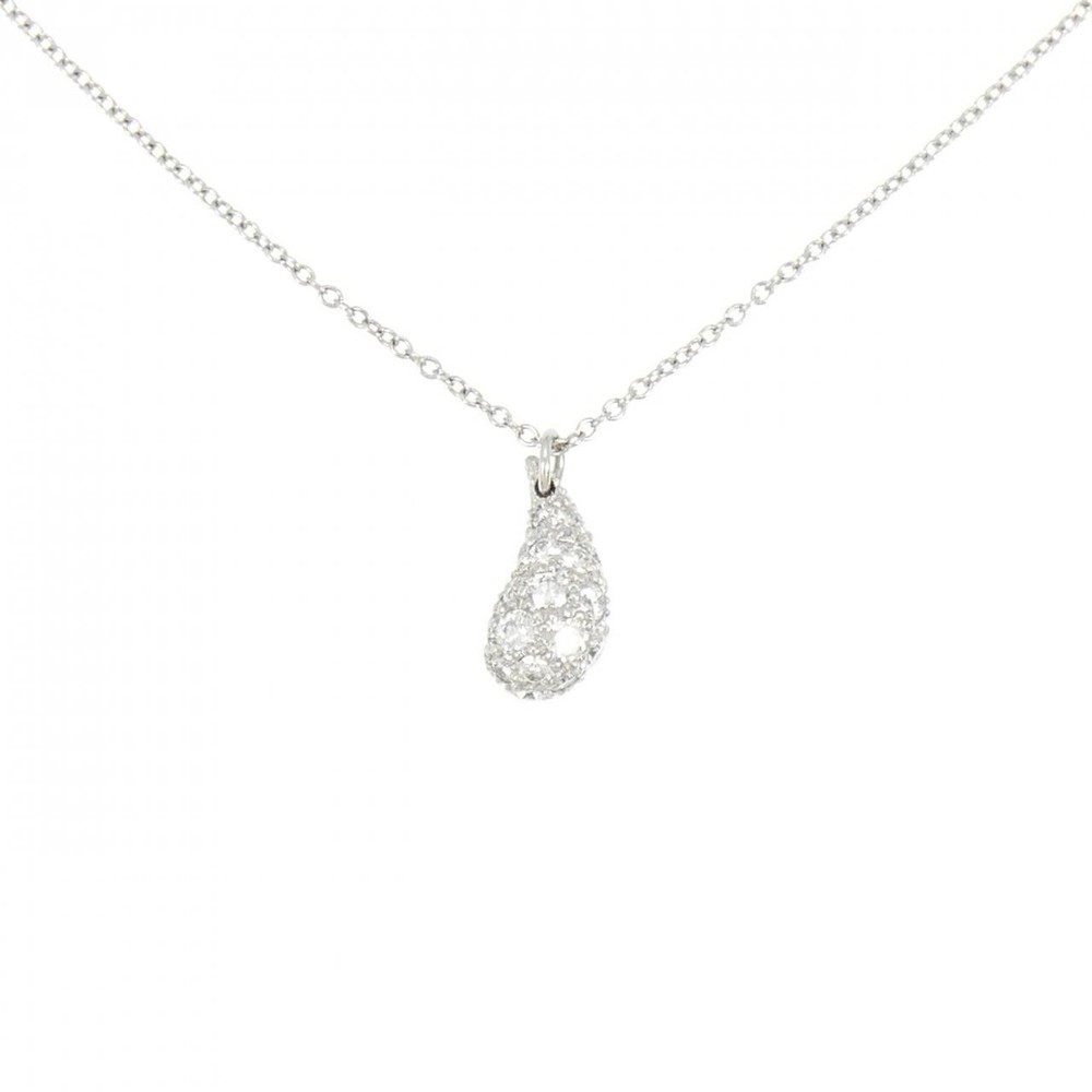 Authentic Tiffany Tear Drop Small Necklace  #260-007-546-0464