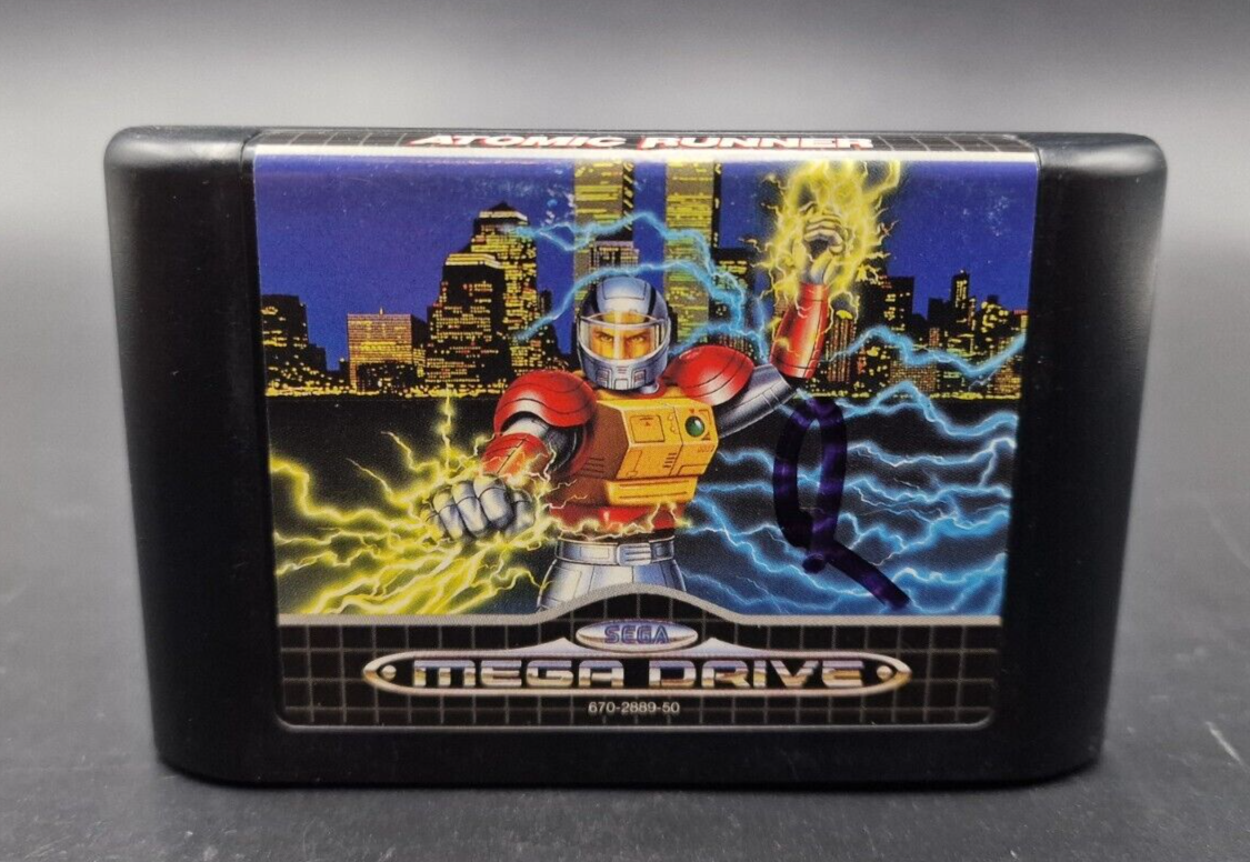 Atomic Runner - SEGA Megadrive Mega Drive - Cartouche Seule PAL - Très Bon Etat