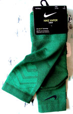 NIKE FOOTBALL "VAPOR CUSHIONED" MEN'S DRI-FIT CREW SOCKS -Extra Large 12-15