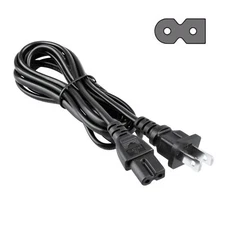 6ft AC Power Cord Cable For Technics SJA175-1 SJA175-A SL-B100 2-Prong Wire Lead