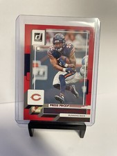 2022 Donruss Red Press Proof #80 DAVID MONTGOMERY - CHICAGO BEARS