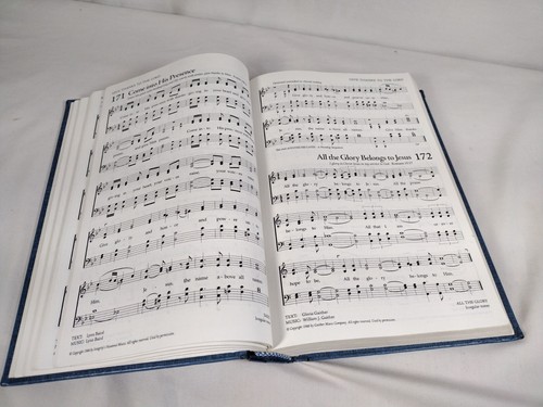 Celebration Hymnal: Songs & Hymns for Worship NIV, NASB, NKJV Hardcover Blue - Picture 9 of 13