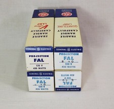 GE Projection Lamp Bulb FAL 120V 420W Lot of 4
