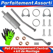 Pot d'échappement Nissan NOTE