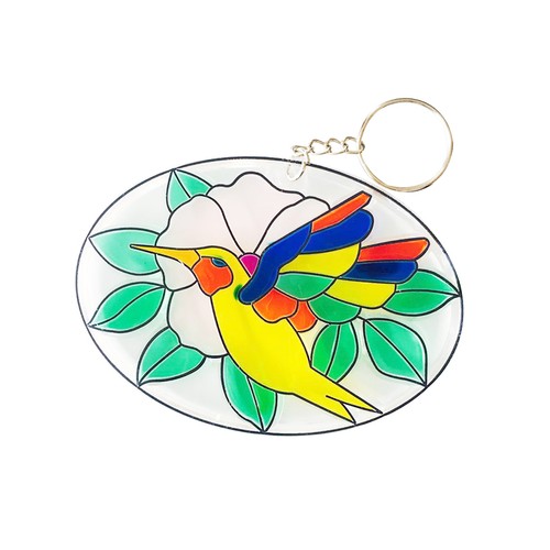 Patterned Suncatchers Paintable for Children Craft Great Home & Bag Decoration - Picture 10 of 43