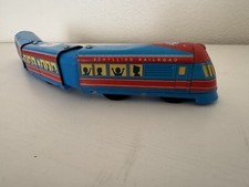 Schylling FAO Schwarz Express Streamliner Wind-Up Tin Train Works
