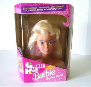 mattel barbie styling head