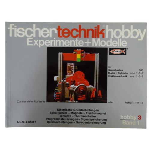 FischerTechnik Hobby Manuals Experiments Vehicles Robotics Science Construction - Picture 5 of 14