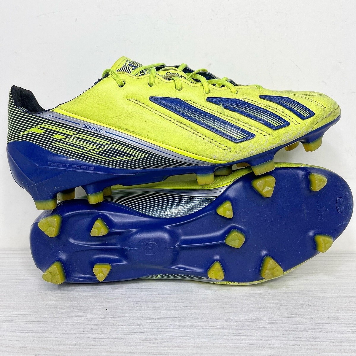 Adidas F50 Adizero Leather FG Q33847 RARE 2013 Football Boots US7