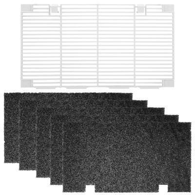 RV A/C Grill Cover with Air Filter Pads for Dometic 3104928.019 Air Conditioner