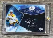 2018-19 Upper Deck Ice #SS-ET Eeli Tolvanen Superb Script AUTO #/49