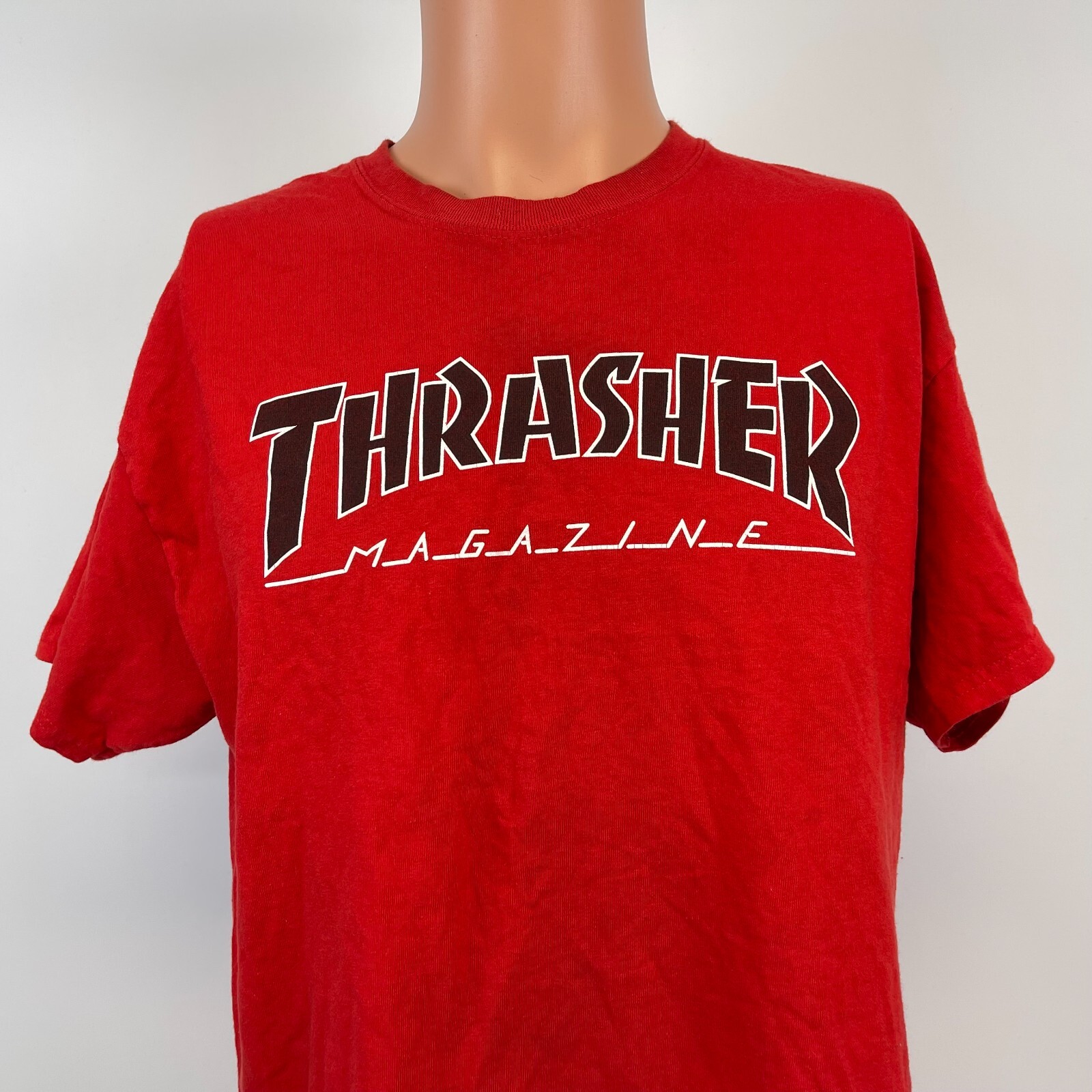 Thrasher Magazine Godzilla Logo Official T Shirt Skat… - Gem