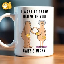 Old Couple Mug Anniversary Gift For Her Girlfriend Boyfriend Funny Rude Birthday