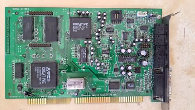 ISA sound card - Creative Labs CT4500 Soundblaster AWE64 - TESTED OK