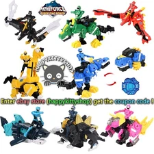 Miniforce Super Dino Power TRANS HEAD Armorbot T-Rex Dinosaur Figure For Boy Toy