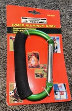" NOC " Heavy Duty Anodized Aluminum Jumbo Multi Use Hook " GREAT MULTI USE ITEM