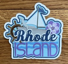 Rhode Island State Paper Piecing Die Cut