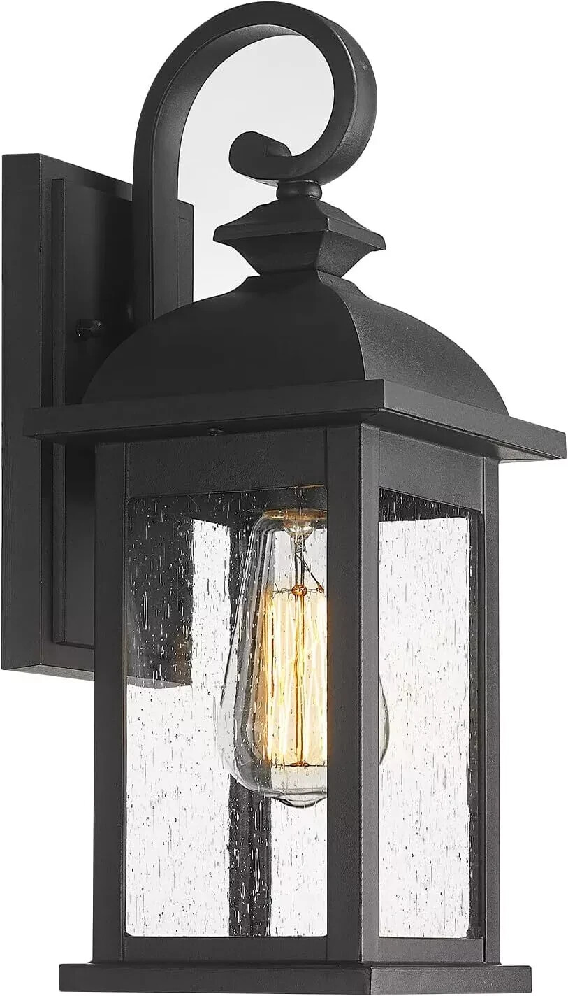 FEMILA Outdoor Wall Light Fixture, 1 Light External Waterproof Wall Light