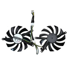 75mm Cooling Fan for EVGA GTX560TI Video Graphics Card PLD08010S12HH 86*86*42mm