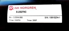 Norgren S-25279C S25279C Steel NFPA Cylinder, Special Steel 250PSI 200F