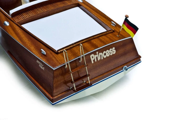 Aero-Naut Princess - italienischer Stil Mahagoni Sportboot - Maßstab 1:8 RC Kit - Bild 2 von 4