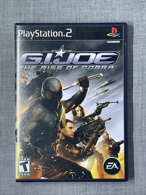 G.I. Joe: The Rise of Cobra (Sony PlayStation 2, 2009) With Manual Tested