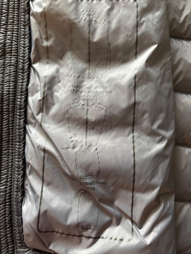 Mens Big and Tall 4XT Down vest, NWT, never worn, Packable, Black - Picture 7 of 7
