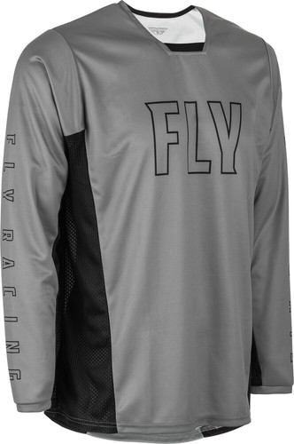 FLY RACING 352-8086L RADIUM JERSEY GREY/BLACK LG | eBay