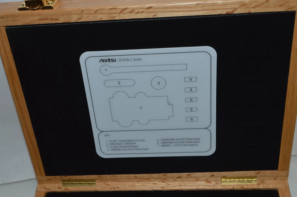 ANRITSU PRECISION AUTOCAL- 36585K-L / 36585 10MHZ-6 GHZ-NETWORK ANALYZER (RYR57) - Image 3 of 4