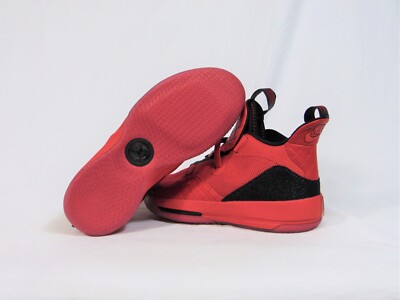 Jordan XXXIII University Red AQ8830-600 Red, 10.5 Jordan XXXlll University Red Red/Black AQ8830-600 Sz 10.5-11  main image 2