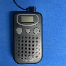 Magic Ear Black Personal Sound Booster Hearing Amplifier