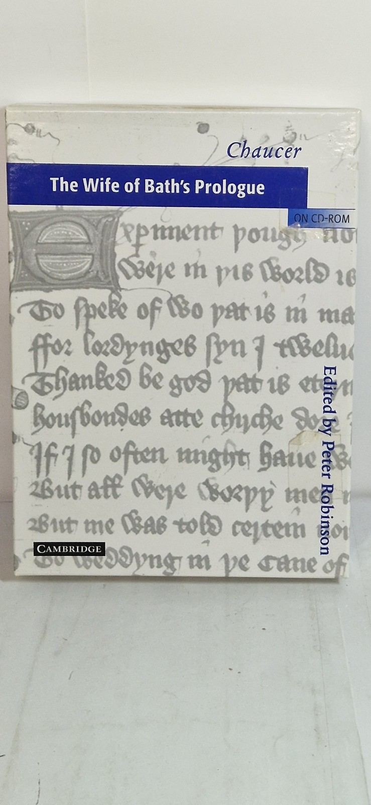 Chaucer : Wife of Bath's Prologue on CD-ROM - Boxed - VERY GOOD