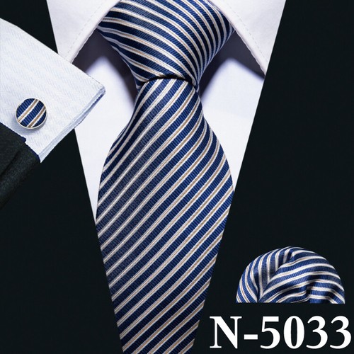 Barry Wang Mens Tie Paisley Floral Solid Necktie Hankie Cufflinks Set Wedding - Picture 158 of 259