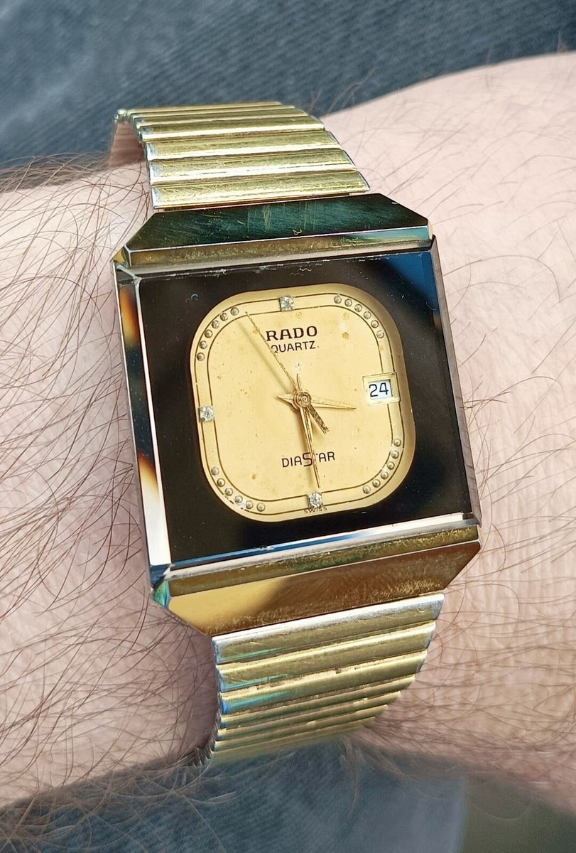 🔶 RADO DiaStar Analog SWISS Watch - Quartz - RARE Vintage 🔶 | eBay