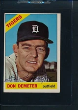 1966 Topps #98 Don Demeter Tigers Signed Auto *46897