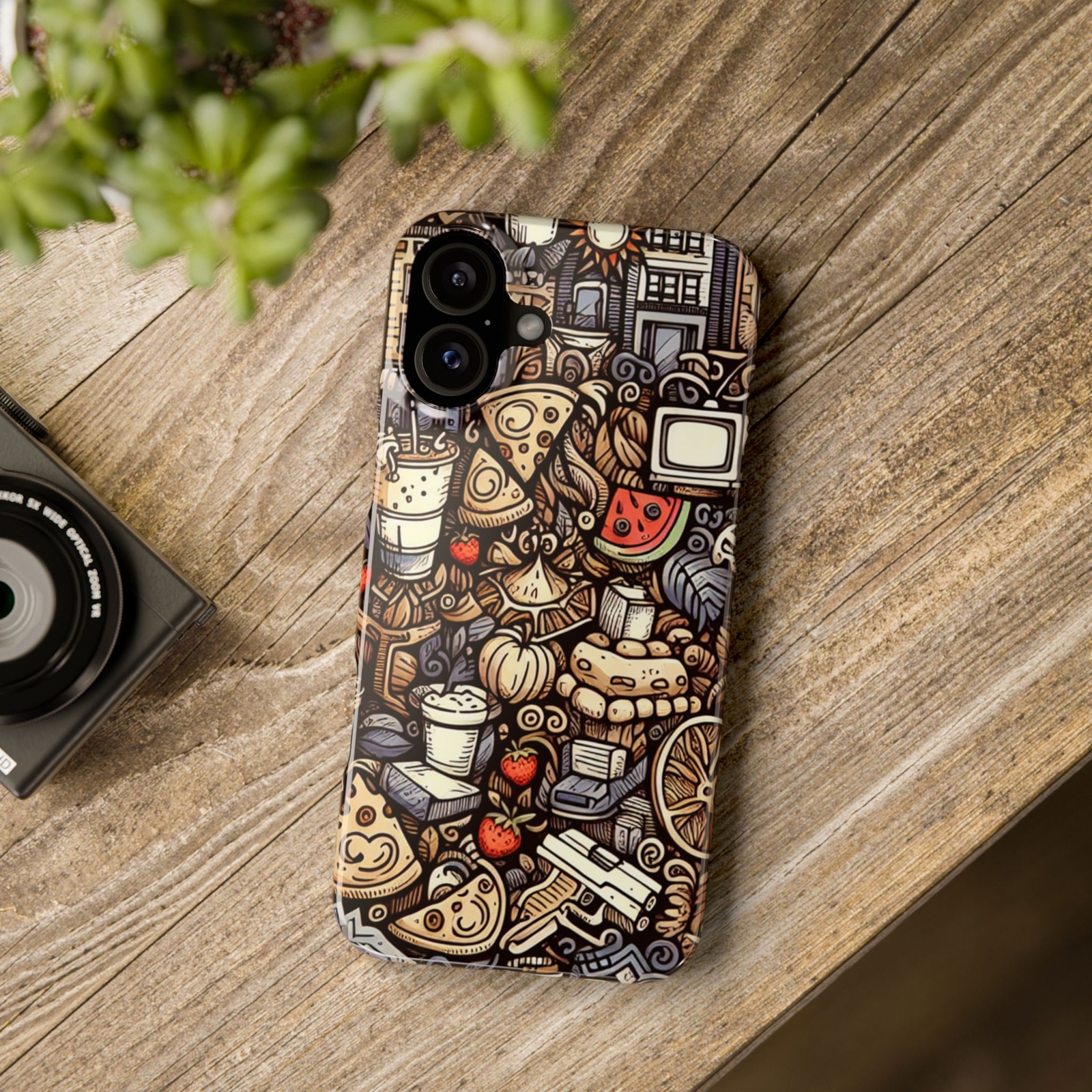 iPhone 16, 15, 13 - 11 Slim Case, Samsung Galaxy S23 - S21 Case.-image