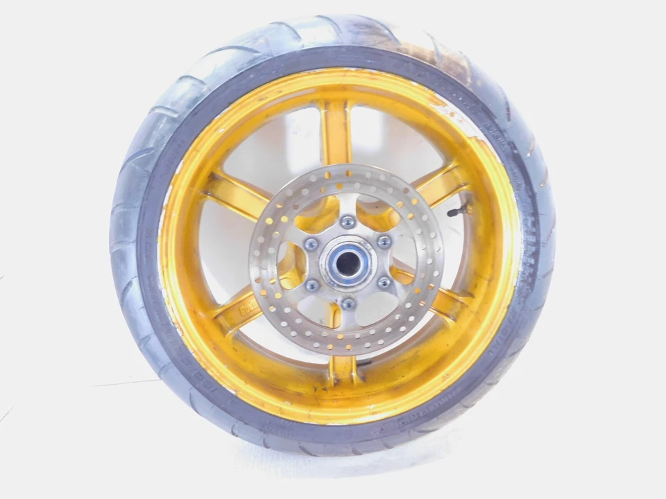 Llanta y neumático trasero Buell XB9R XB12R Firebolt & Lightning y 1125R dorado Foto 2 de 4