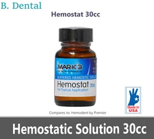 MARK3 Dental Topical Buffered Hemostatic Solution 30cc Bottle #3899