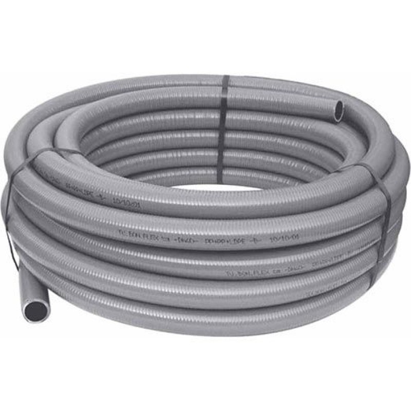 Tuyau technique Tuboflex de 25 m en PVC renforcé de diamètre 50 mm durable