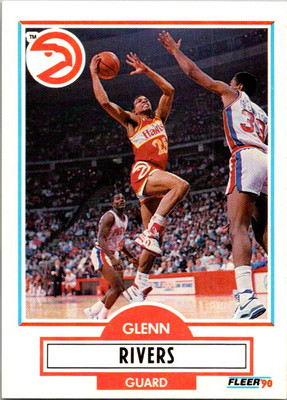 1990-91 Fleer Update #U-3 Glenn Rivers