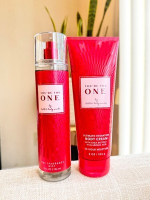BATH AND BODY WORKS YOU RE THE ONE BODY MIST AND CREAM SET BRAND NEW